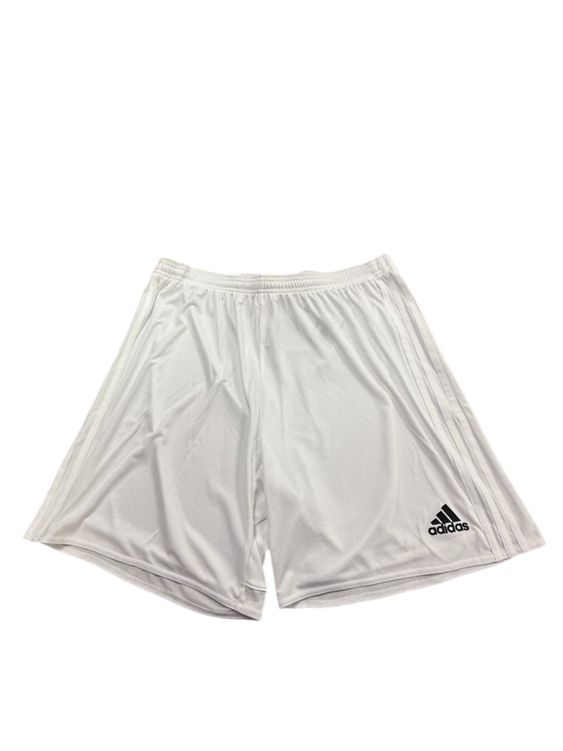 Реальное фото Шорты игровые Adidas Regi 14 белый F50569 от магазина Спортев