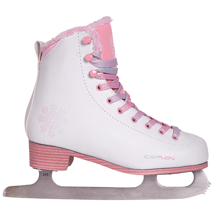 Реальное фото Коньки фигурные TechTeam IcePlay от магазина Спортев