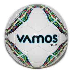 Мяч футбольный Vamos Fiero 32П №5 бело-красно-голубой BV 2560-AFH