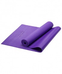 Коврик для йоги 173x61x0,6 см StarFit FM-101 PVC фиолетовый 8836