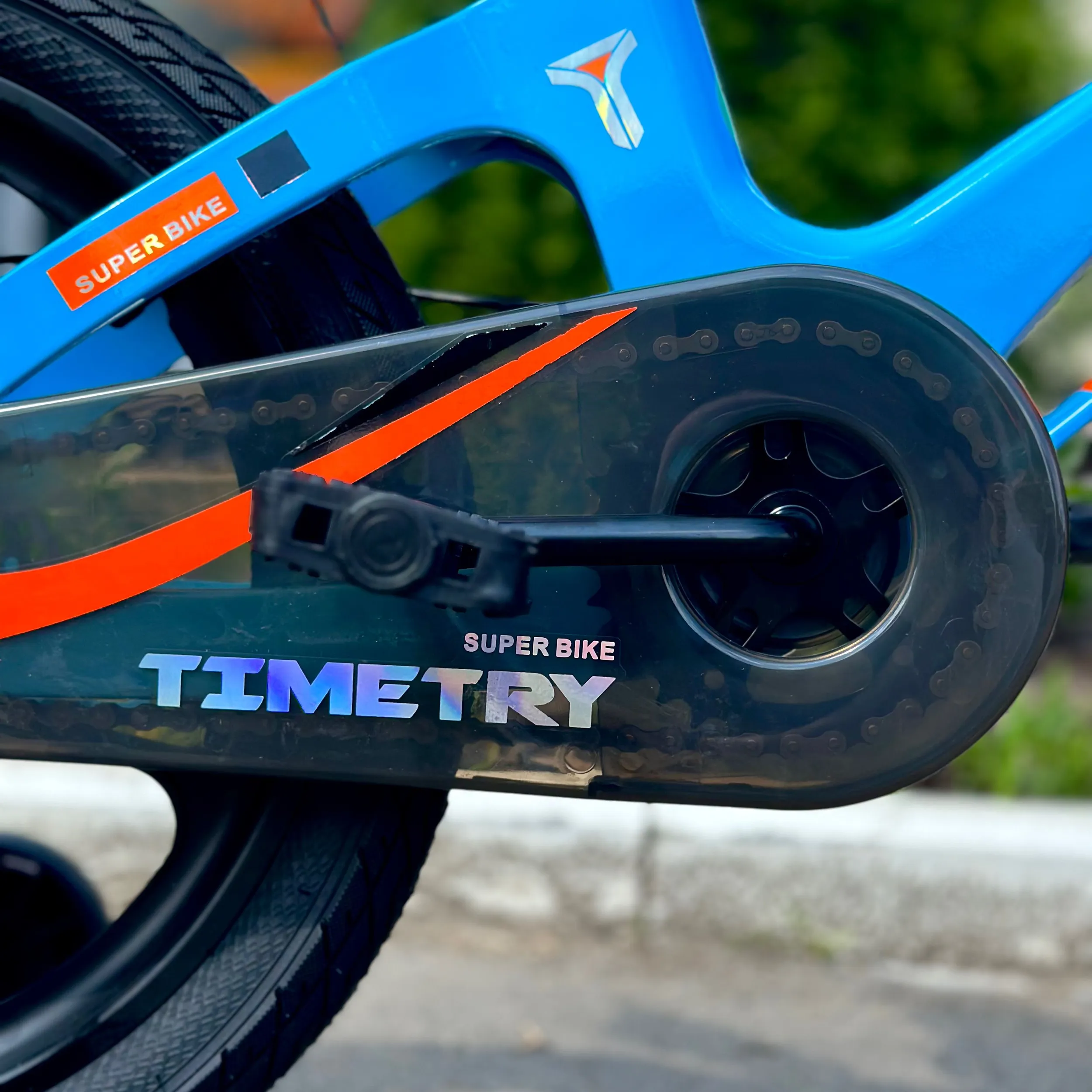 Реальное фото Велосипед Timetry TT5004 18" 1 скор. синий ЕВ26 от магазина Спортев