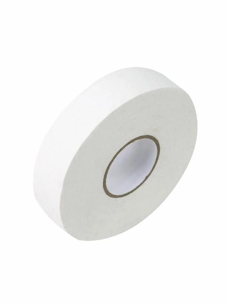 Реальное фото Лента хоккейная 36мм х 25м TechTeam белая 14937 от магазина Спортев