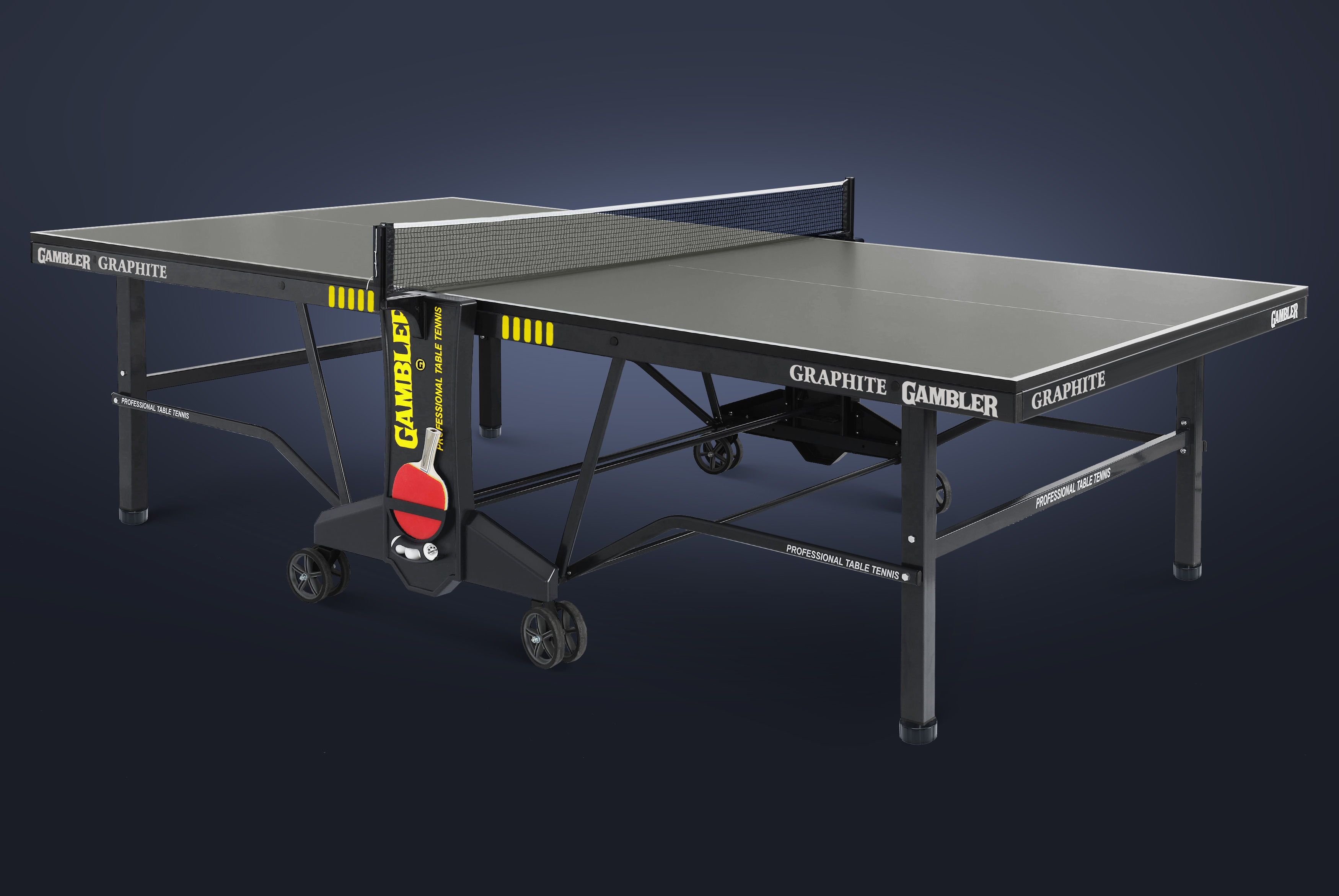 Реальное фото Стол теннисный GRAPHITE от магазина Спортев