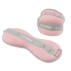 Утяжелители 1.5 кг х 2 шт Espado ES2040PK неопрен розовый 8001