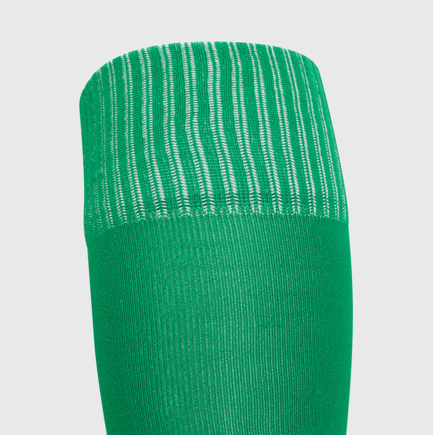 Реальное фото Гетры Silver Pinquin зеленые C003 от магазина Спортев