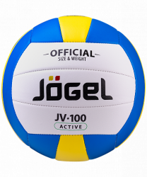 Мяч волейбольный Jogel JV-100 синий/желтый 2644