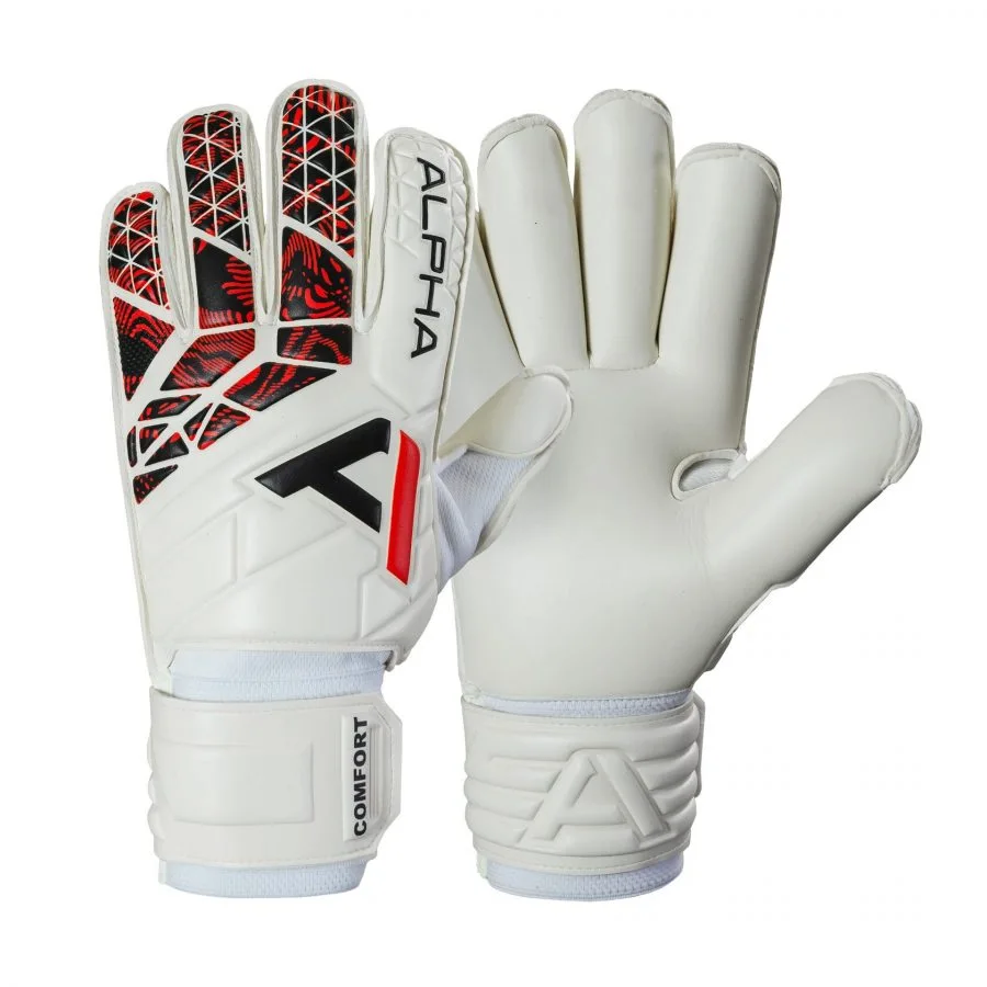 Реальное фото Перчатки вратарские AlphaKeepers PRO Roll Comfort LITE 144101 от магазина Спортев
