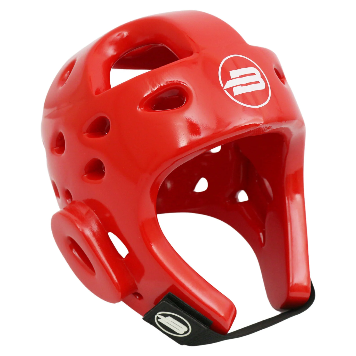 Реальное фото Шлем тхэквондо BoyBo Premium красный BHT44 от магазина СпортЕВ