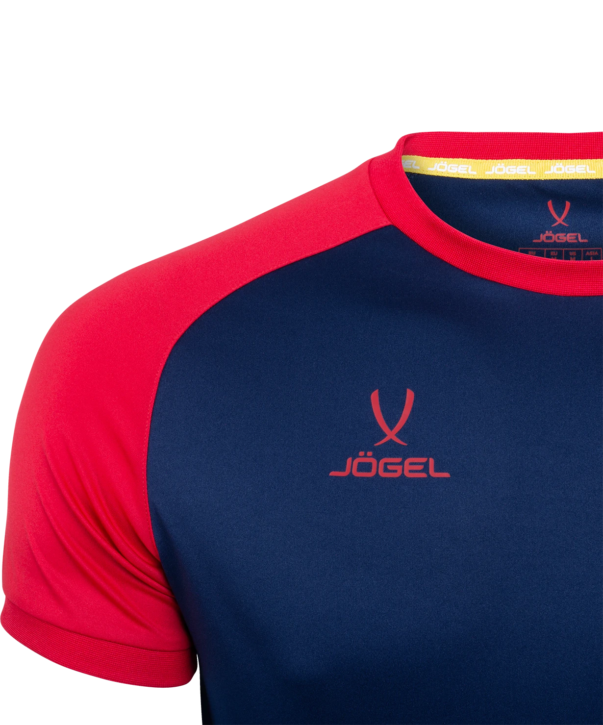 Реальное фото Футболка игровая Jogel Camp Reglan Jersey темно-синий/красный №19 от магазина Спортев