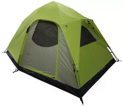 Палатка Outdoors Happy Home 4-местная зелено-бежевая 63310A