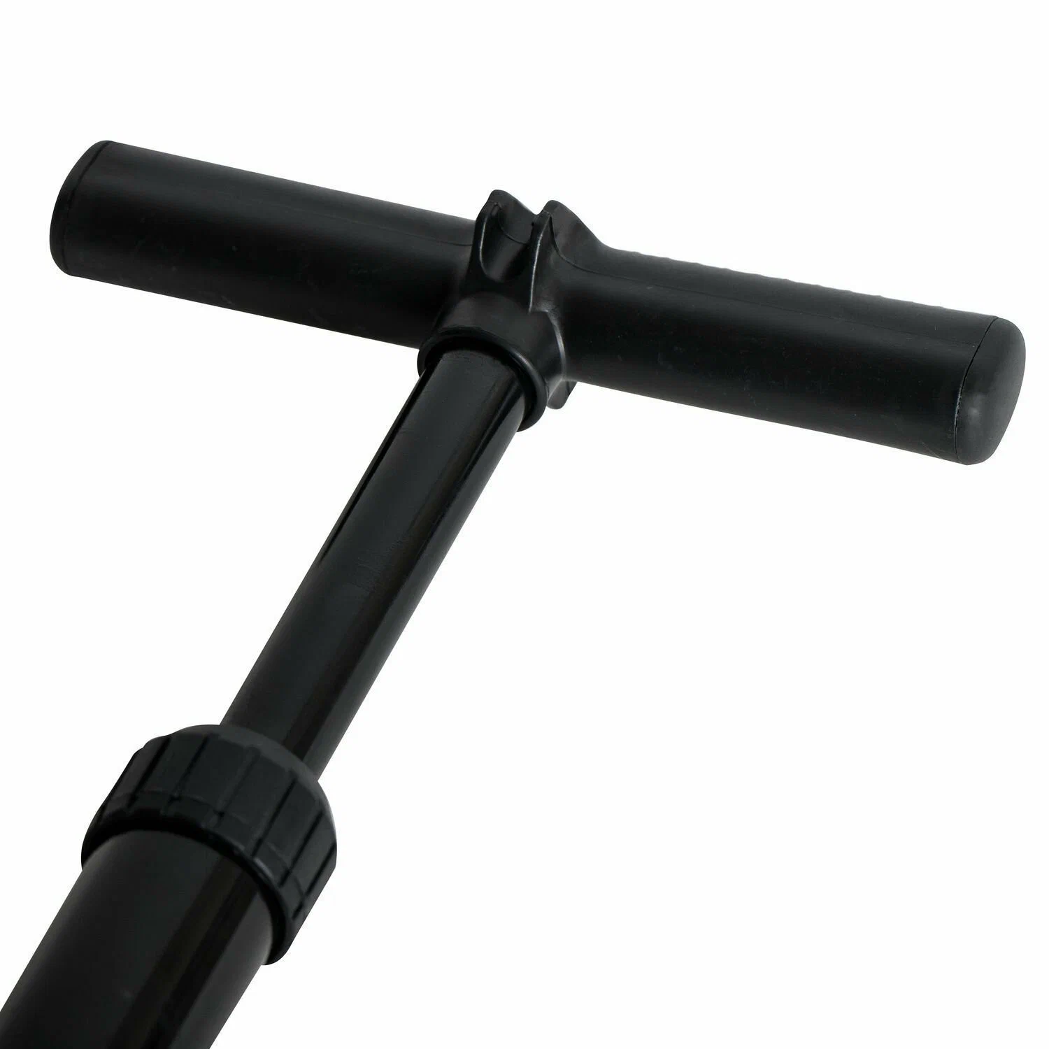 Реальное фото Насос PAC 38x530 мм напольный с манометром, высокопрочный пластик, авто/вело + игла Т15707 от магазина Спортев