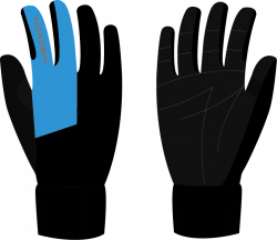 Перчатки Nordski Motion Black/Blue WS NSV250170