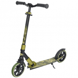Самокат TechTeam Comfort 180R (2021) black/green Самокат TechTeam Comfort 180R (2021) black/green