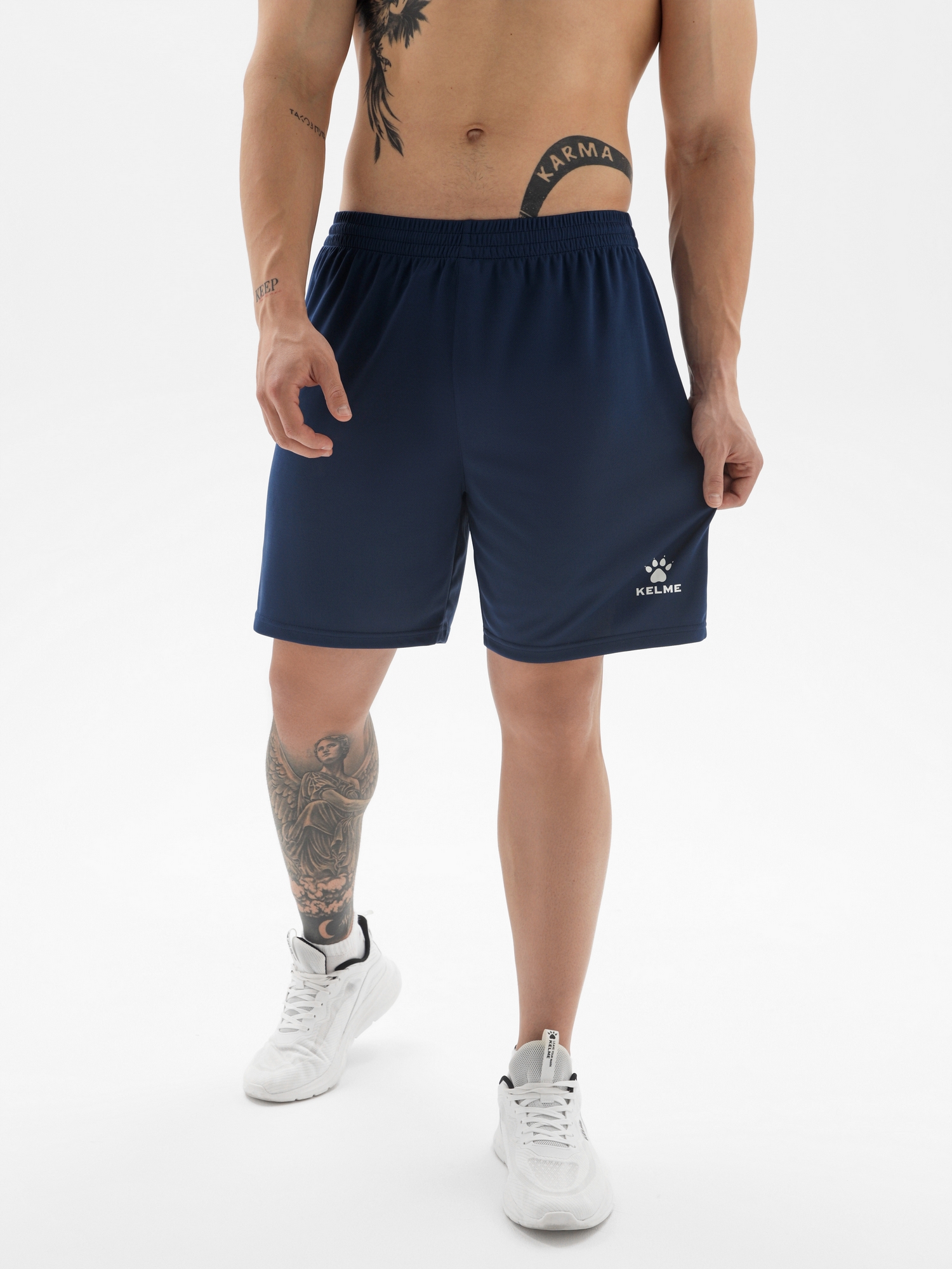Реальное фото Шорты Kelme Badalona взрослые 7351ZB1255.416 от магазина Спортев