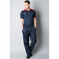 Брюки ветрозащитные Umbro Uniform Training Shower Pants т.син/бел/бел 423013/911