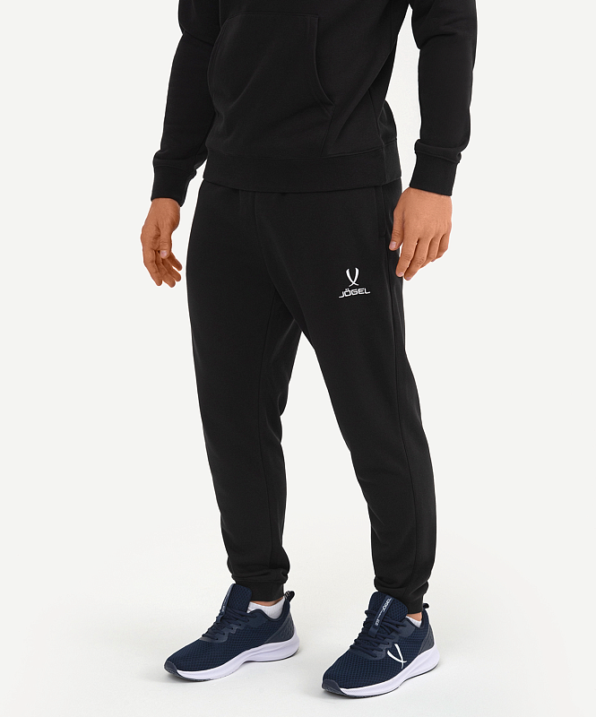 Реальное фото Брюки тренировочные Jogel Essential Cotton Pants черный 3848 от магазина Спортев