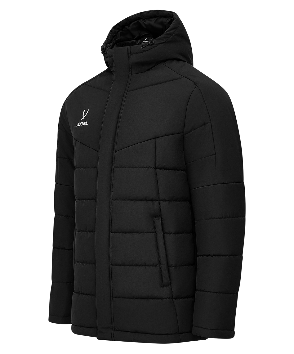 Реальное фото Куртка утепленная CAMP 2 PerFormPROOF Padded Jacket, черный Jögel от магазина Спортев