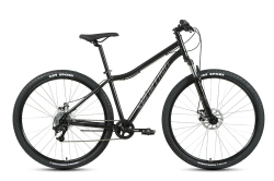 Велосипед Forward Sporting 29 2.2 D (21ск) (2022) черный/т.серый