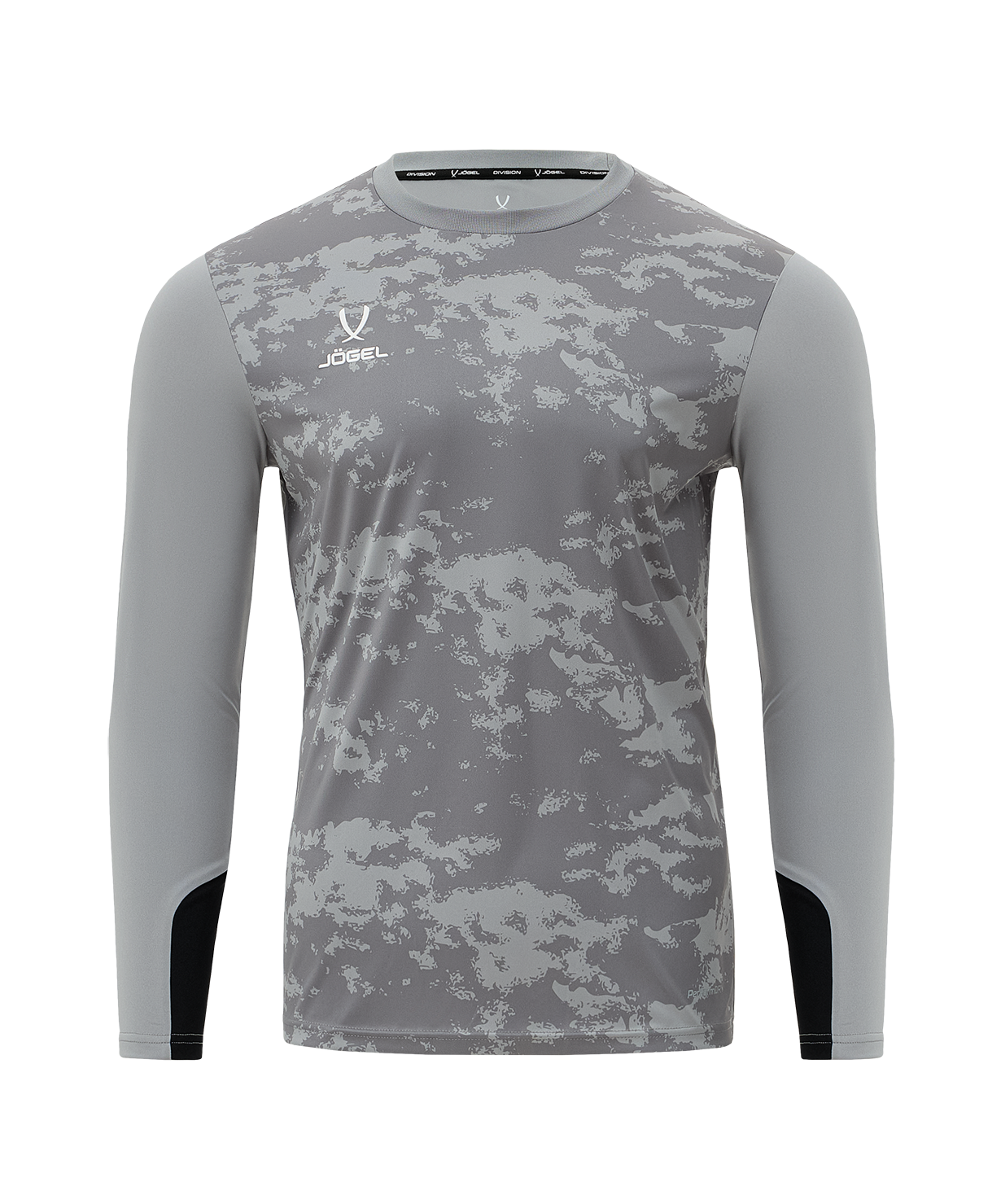 Реальное фото Свитер вратарский JÖGEL PerFormDRY SPLASH GK Jersey, серый от магазина Спортев
