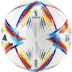 Мяч футзальный Adidas WC22 Rihla PRO Sala №4 FIFA Quality Pro 18П ПУ руч.сш. мульт H57789 Мяч футзальный Adidas WC22 Rihla PRO Sala №4 FIFA Quality Pro 18П ПУ руч.сш. мульт H57789