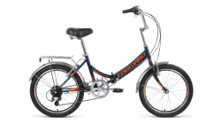 Велосипед Forward Arsenal 20 2.0 (2021) темно-синий/оранжевый RBKW1YF06008