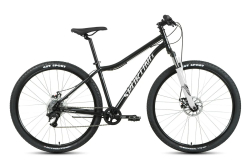 Велосипед Forward Sporting 29 2.2 D (21ск) (2022) черный/белый