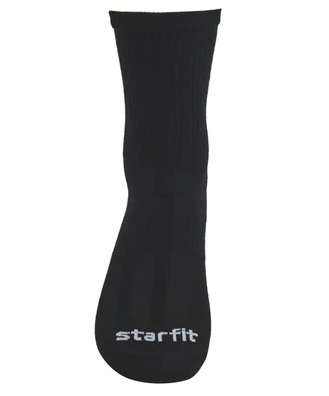 Реальное фото Носки StarFit SW-209 высокие черный (2 ПАРЫ) 20839 от магазина СпортЕВ