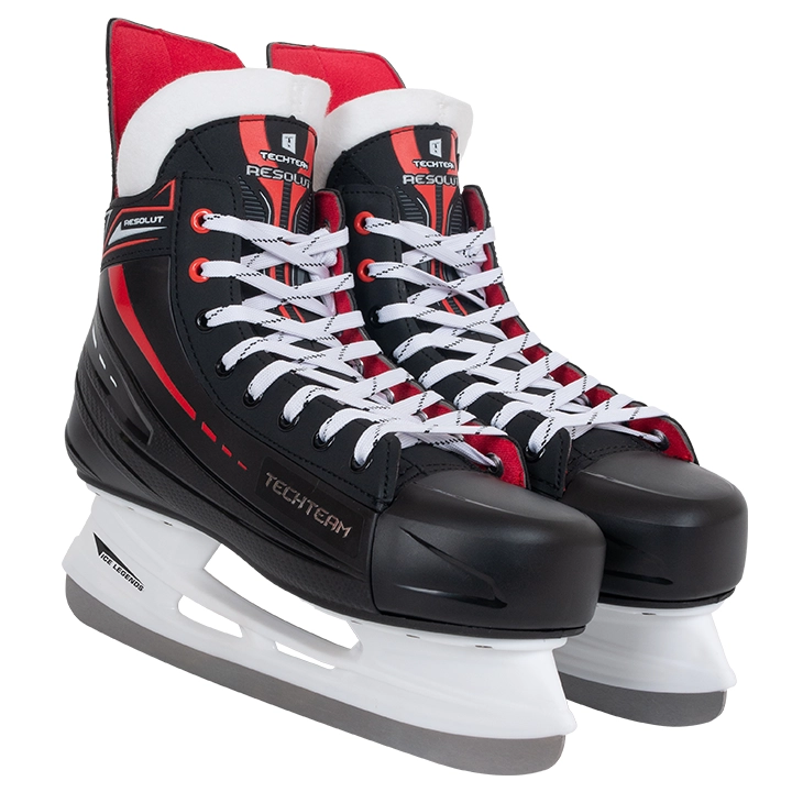 Реальное фото Коньки хоккейные TechTeam Resolut от магазина Спортев