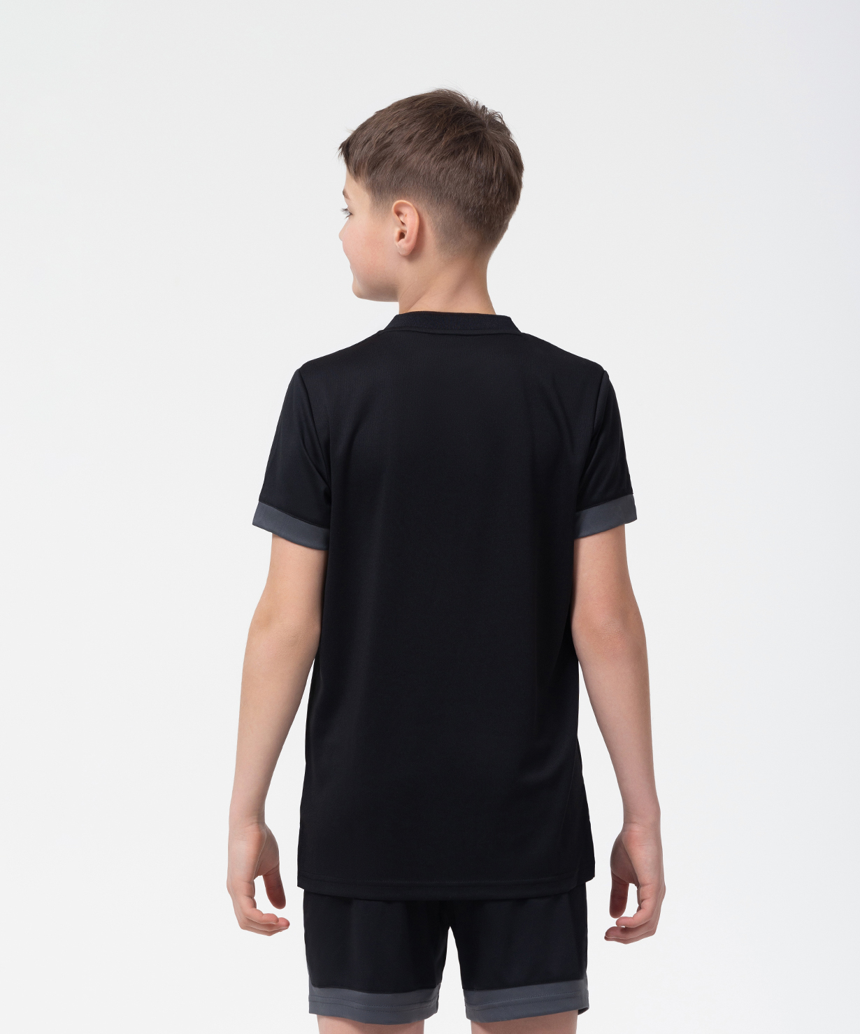 Реальное фото Футболка игровая JÖGEL DIVISION PerFormDRY Union Jersey, черный/темно-серый/белый от магазина Спортев
