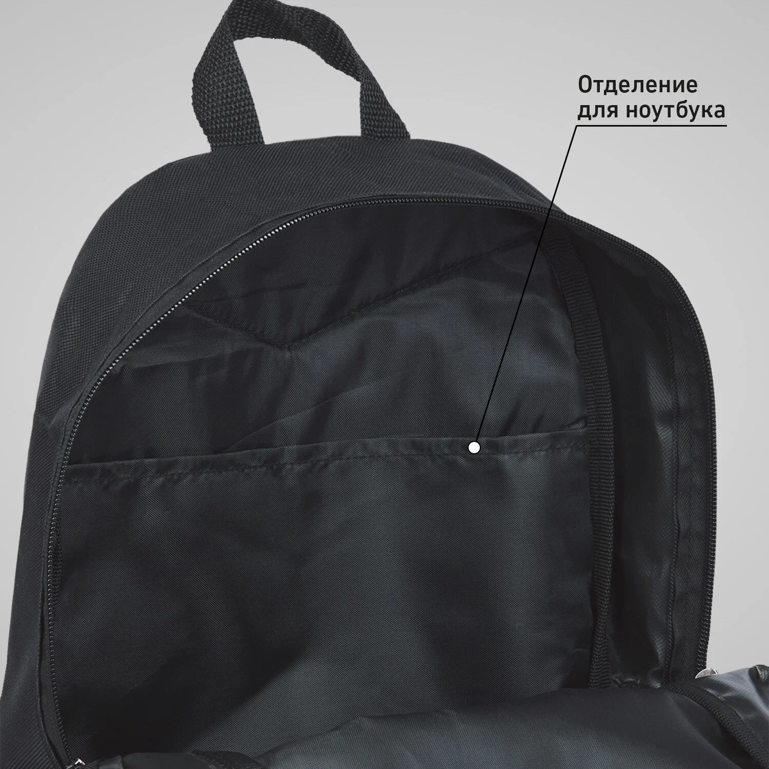 Реальное фото Рюкзак Jogel Essential Classic Backpack JE4BP0121.99 черный 19341 от магазина СпортЕВ