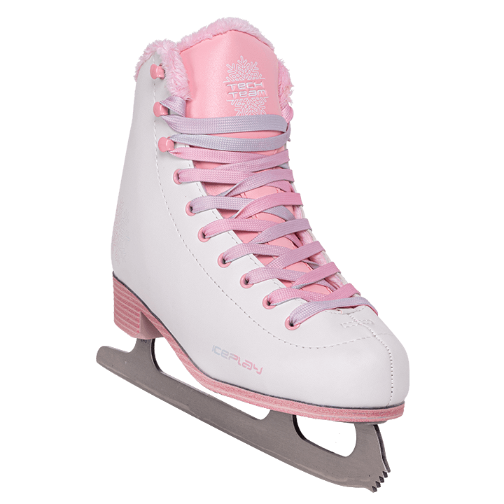 Реальное фото Коньки фигурные TechTeam IcePlay от магазина Спортев