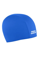 Шапочка для плавания Mad Wave Poly II синий M0521 03 0 04W