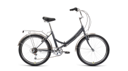 Велосипед Forward Valencia 24 2.0 скл (6ск) (2022) т.серый/зеленый