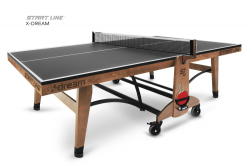 Стол теннисный X-dream Start Line (Дуб натуральный(natur-wood), ЛДСП Графит)