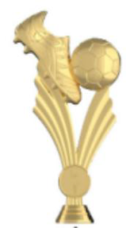 Фигура B659/G футбол (H-18,5 см)