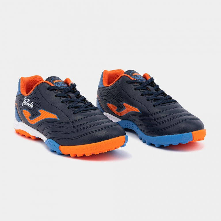 Бутсы Joma Toledo turf 2023 синий TOJW2303TF Реальное фото Бутсы Joma Toledo turf 2023 синий TOJW2303TF от магазина Спортев