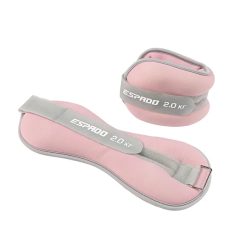 Утяжелители 2 кг х 2 шт Espado ES2040PK неопрен розовый 8001