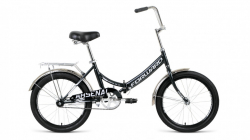 Велосипед Forward Arsenal 20 1.0 скл (2021) черный/серый RBKW1YF01011
