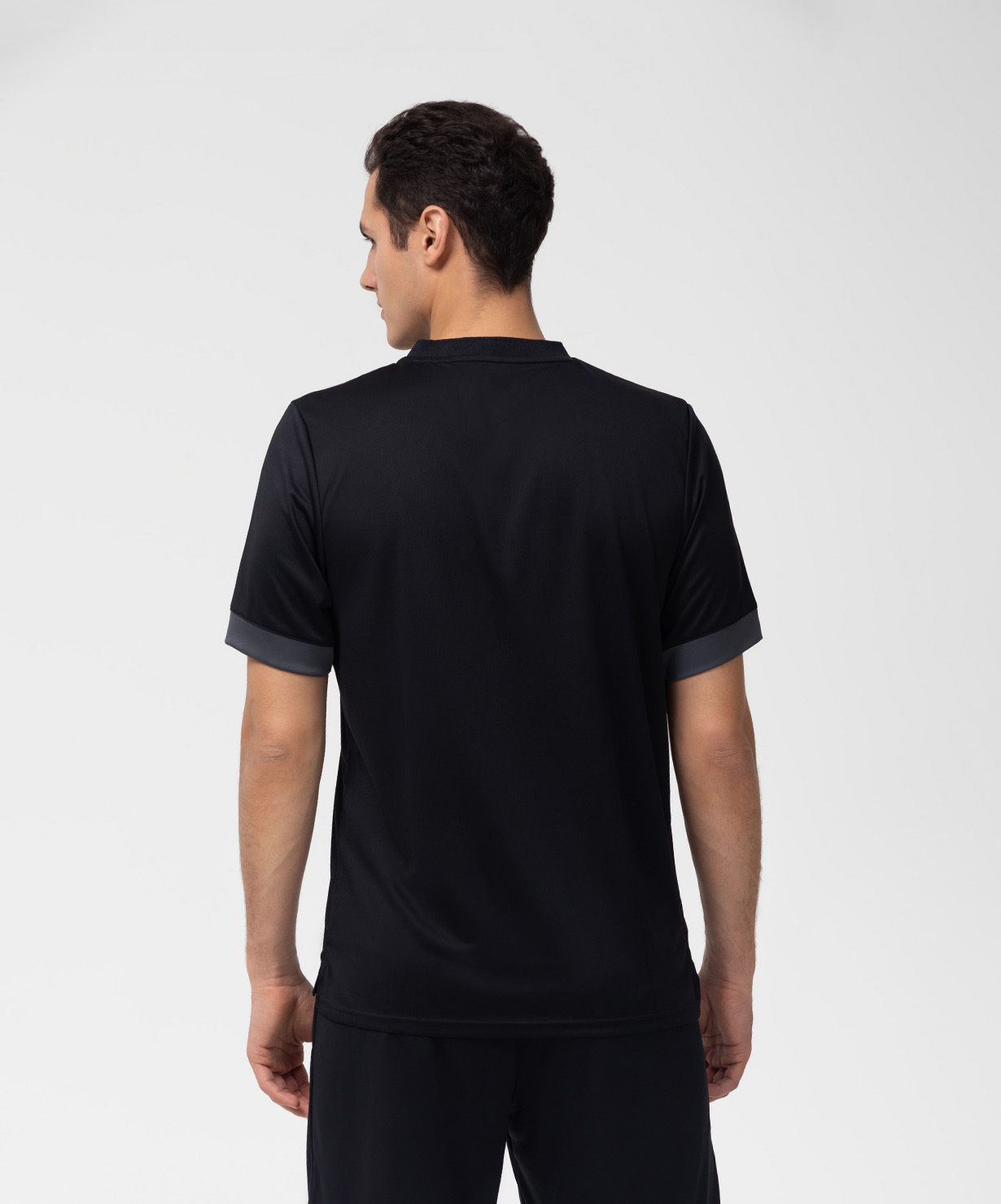 Реальное фото Футболка игровая JÖGEL DIVISION PerFormDRY Union Jersey, черный/темно-серый/белый от магазина Спортев