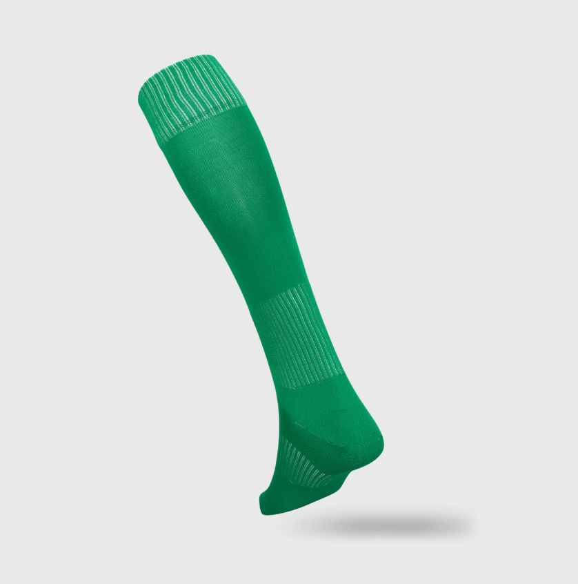 Реальное фото Гетры Silver Pinquin зеленые C003 от магазина Спортев