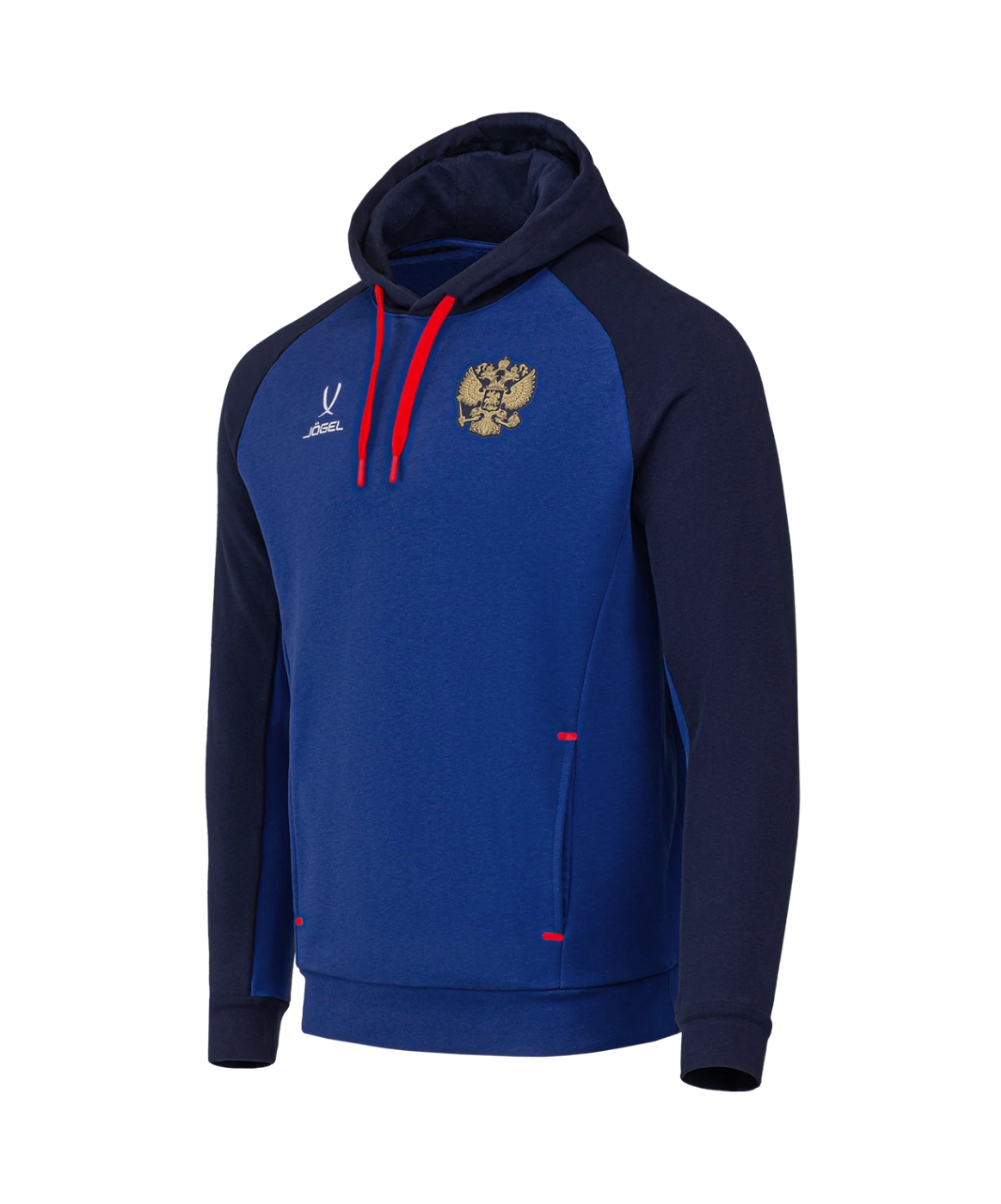 Реальное фото Худи Jogel National Cotton Hoodie темно-синий 3267 от магазина Спортев