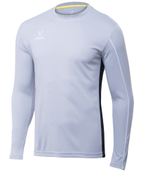 Футболка вратарская CAMP GK Padded LS, серый/черный/белый, детский Jögel