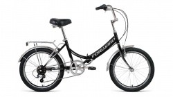 Велосипед Forward Arsenal 20 2.0 (2020) черный/серый RBKW0YN06002