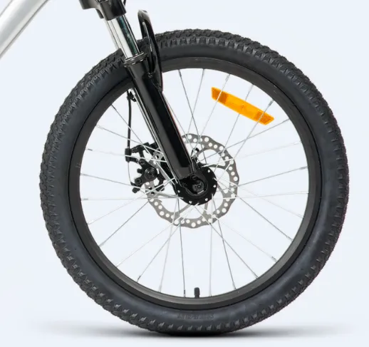 Реальное фото Велосипед Forward Twister CX 20 (2026) серебристый от магазина Спортев