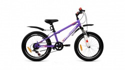 Велосипед Forward Unit 20 2.0 (2020) фиолетовый/белый RBKW01N06005