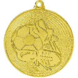 Медаль MMC 9750/G футбол (D-50 мм, s-2,5 мм)
