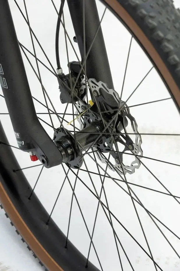 Реальное фото Велосипед Timetry TT313 27.5" 10 скор. черный от магазина СпортЕВ