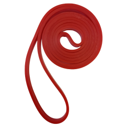 Эспандер петля резиновая 208х0,45х1,3 см 7-16 кг красный