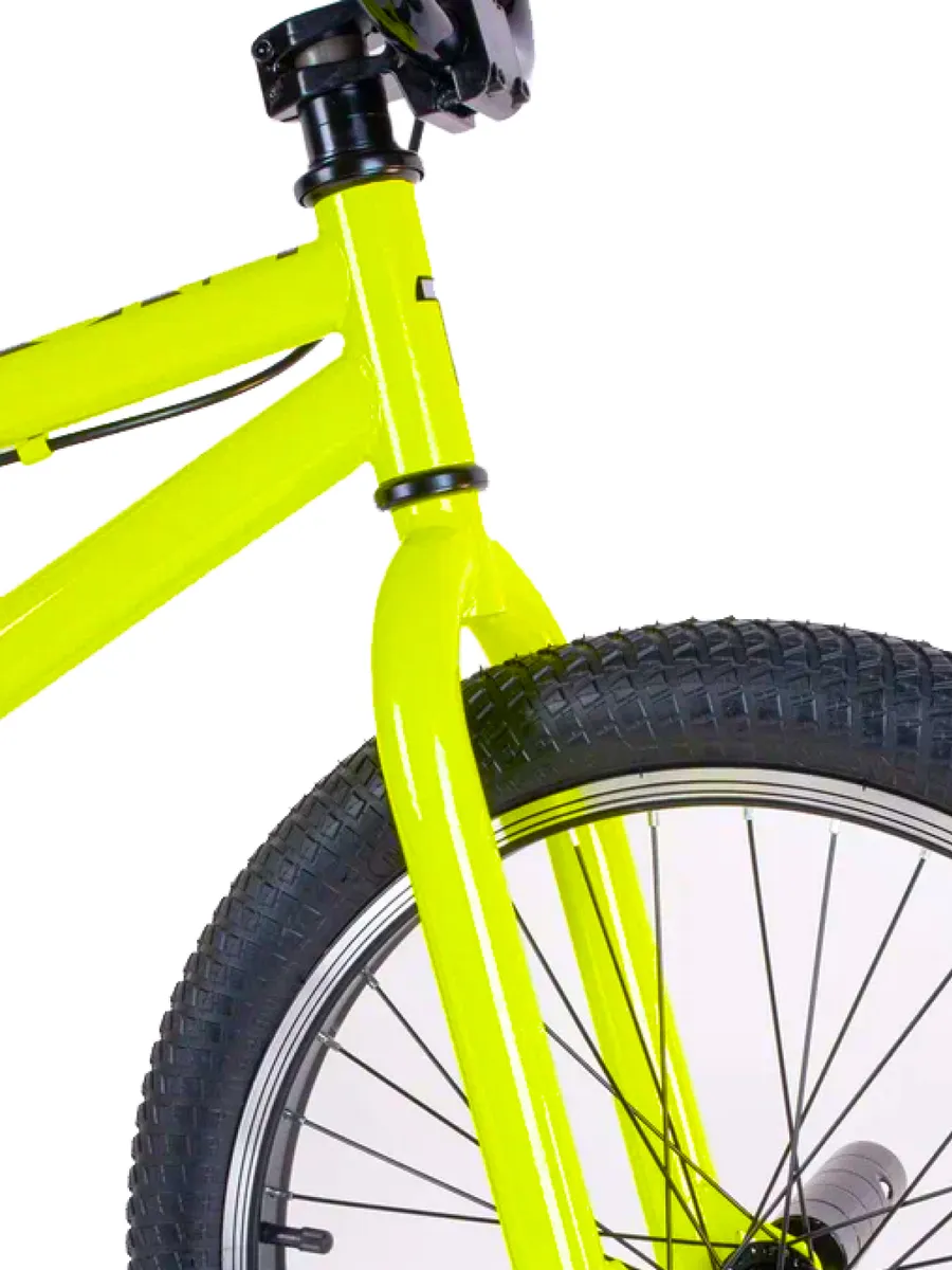 Реальное фото Велосипед BMX TechTeam Step One 20" (2022) желтый 580015 от магазина СпортЕВ