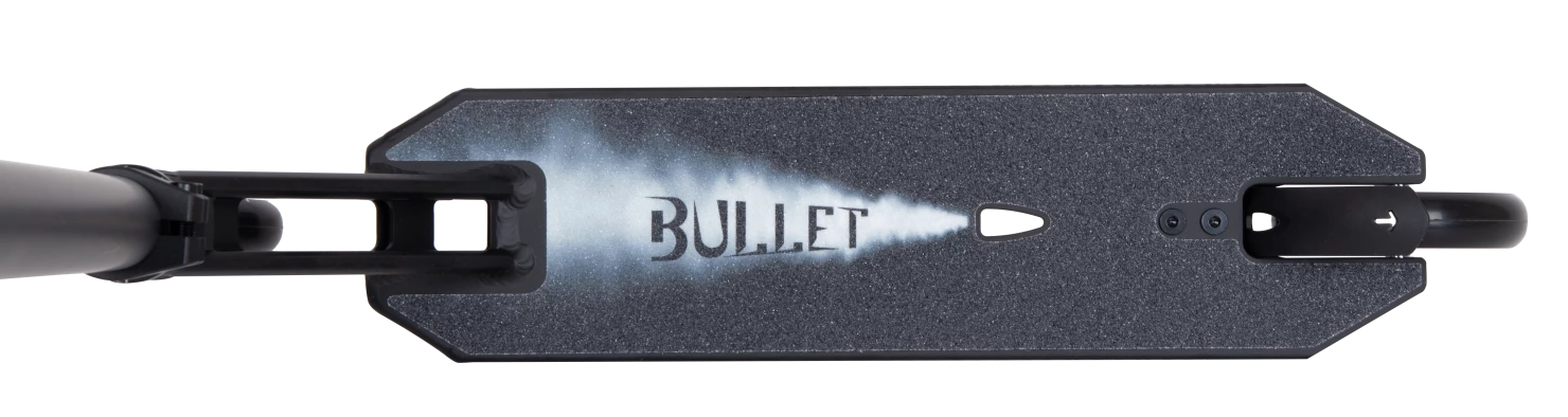 Реальное фото Самокат TechTeam Bullet трюковой черный от магазина Спортев